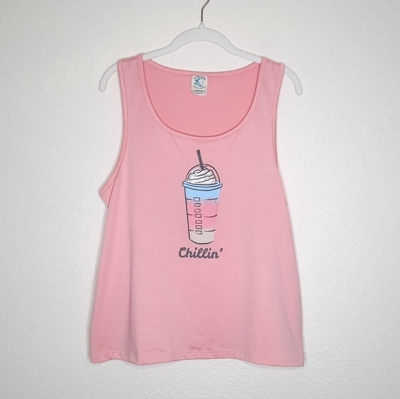 Nite Nite Munki Munki Frappuccino Coffee Lover PJ Set L - Picture 2 of 10